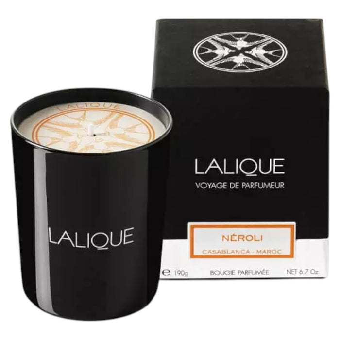 Lumânare parfumată Lalique Neroli Casablanca Maroc, 190 g