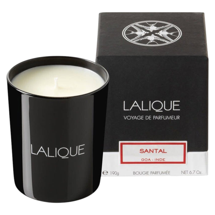 Lumânare parfumată Lalique Santal Goa-Inde, lemn de santal, 190 g