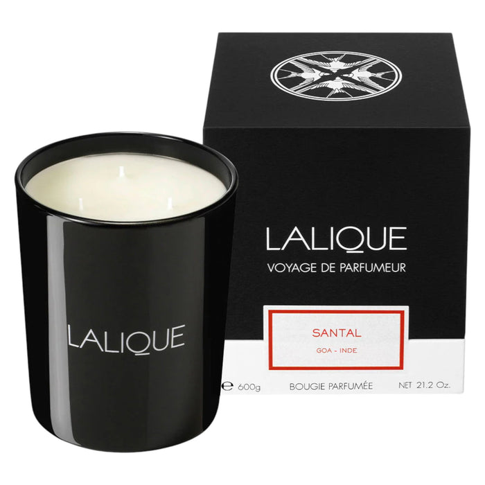 Lumânare parfumată Lalique Santal Goa-Inde, 600 g