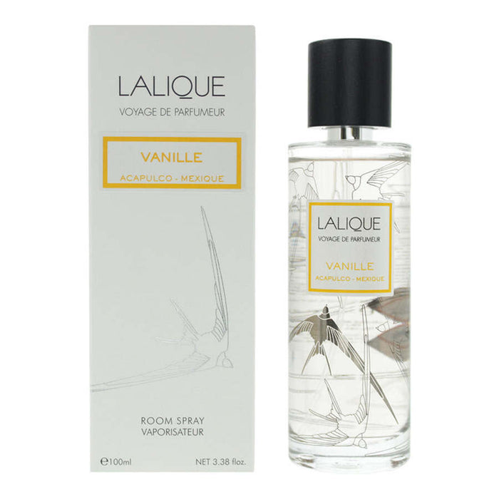Spray de cameră Lalique Voyage de Parfumeur Vanille Acapulco Mexique, aromă de vanilie, 100 ml