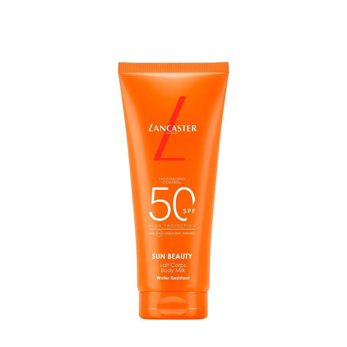 Lapte de corp cu protecție solară Lancaster Sun Beauty, SPF 50, rezistent la apă, 100 ml