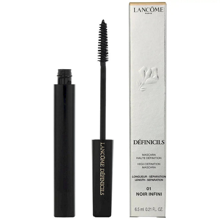 Mascara Lancome Definicils, pentru alungirea genelor, nuanța 01 Noir Infini, 6,5 g
