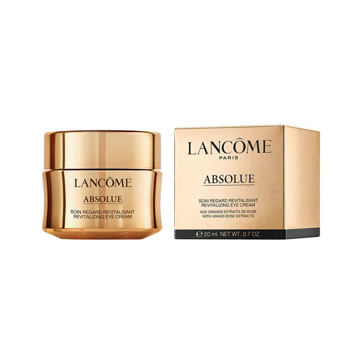Cremă pentru ochi Lancome Absolue, revitalizantă, zi și noapte, cu extracte de Grand Rose, 20 ml