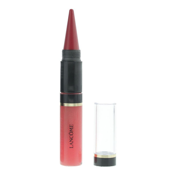 Ruj cremos și luciu de buze Lancome Lip Kajal Duo Chroma, nuanța 03 Bold Red, 2.7 g