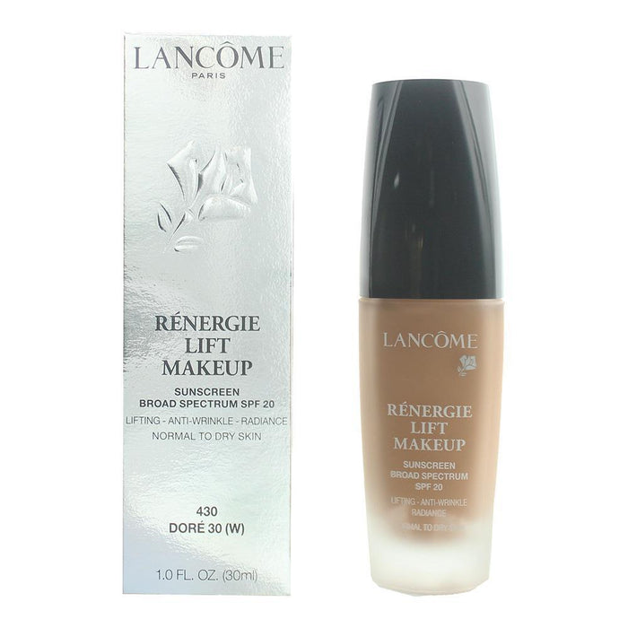 Fond de ten lichid Lancome Renergie Lift Makeup, efect lifting, nuanța 430 Doré, SPF 20, 30 ml