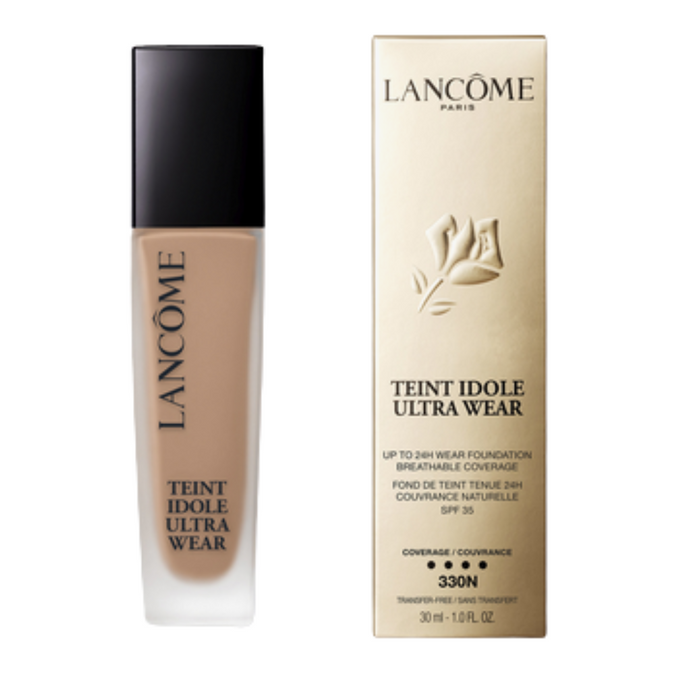 Fond de ten lichid Lancome Teint Idole Ultra Wear, acoperire naturală, nuanța 330N, SPF 35, 30 ml