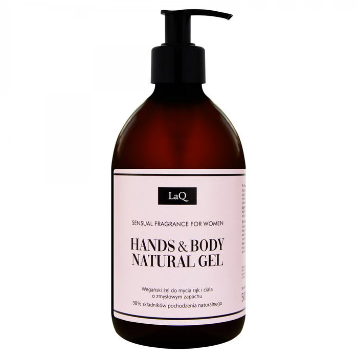 Gel de duș LaQ Hands & Body, hidratant, pentru toate tipurile de piele, 500 ml