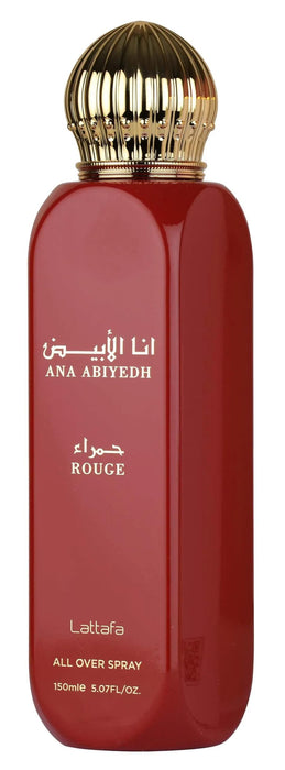 Spray de corp Lattafa Ana Abiyedh Rouge, 150 ml