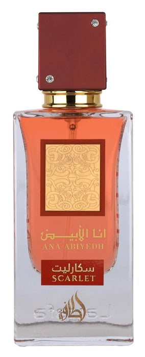 Apă de parfum Lattafa Ana Abiyedh Scarlet, 60 ml