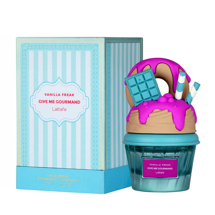 Apă de parfum Lattafa Give Me Gourmand Vanilla Freak, unisex, 75 ml