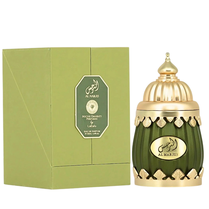Apă de parfum Lattafa Niche Emarati Al Narjis, unisex, 100 ml