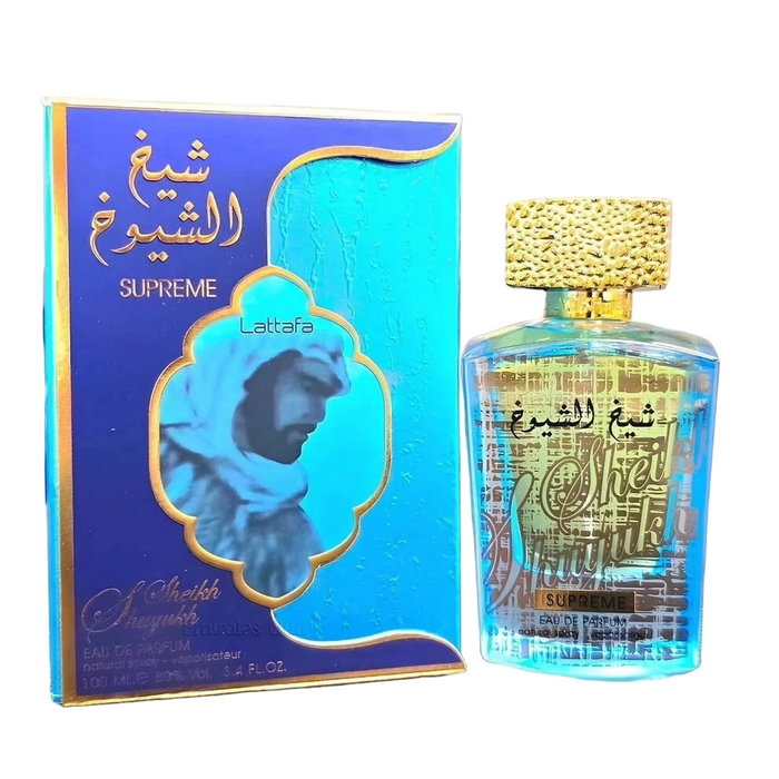 Apă de parfum Lattafa Sheikh Al Shuyukh Supreme, unisex, 100 ml