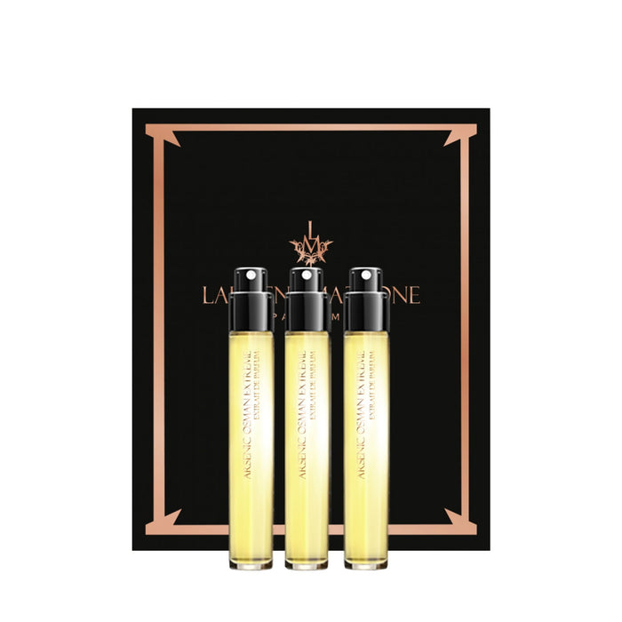 Set extract de parfum Laurent Mazzone Arsenic Osman Extreme, unisex, miniatură, 3 x 15 ml