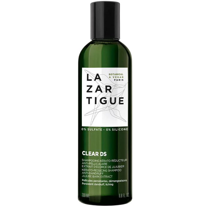 Șampon Lazartigue Clear DS, kerato-reducător, pentru mătreață uscată, 200 ml