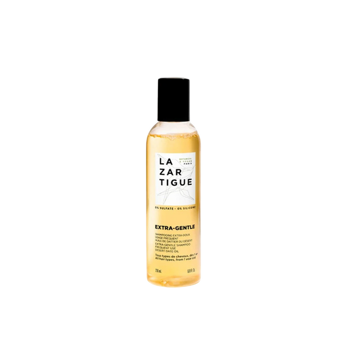 Șampon Lazartigue Extra-Gentle, vegan, curățare blândă, 200 ml