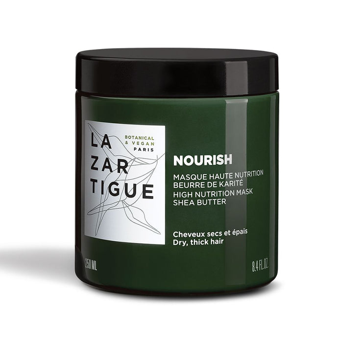Mască de păr Lazartigue Nourish, hrănitoare, pentru păr uscat și gros, 250 ml