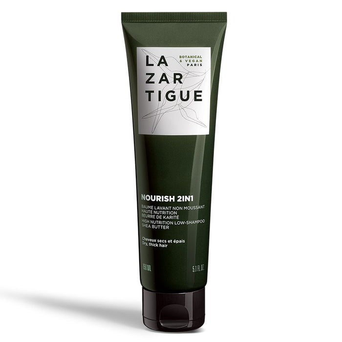 Șampon Lazartigue Nourish 2in1, vegan, pentru păr uscat și des, 150 ml