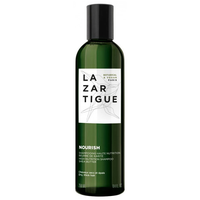 Șampon Lazartigue Nourish, hrănitor, vegan, pentru păr uscat și gros, 250 ml