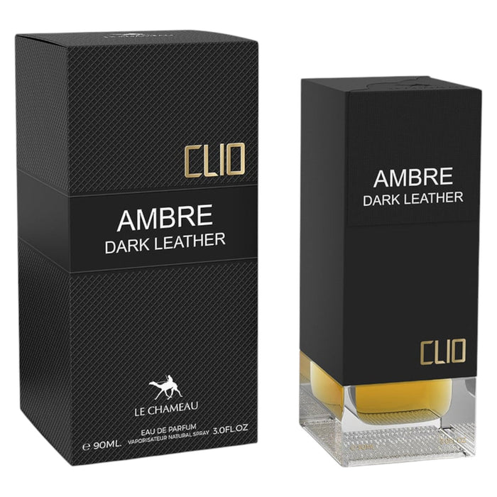 Apă de parfum Le Chameau Clio Ambre Dark Leather, unisex, 90 ml