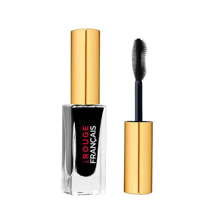 Mascara Le Rouge Francais, pentru volum, nuanța 410 Le Noir Cassiopee, 7 ml