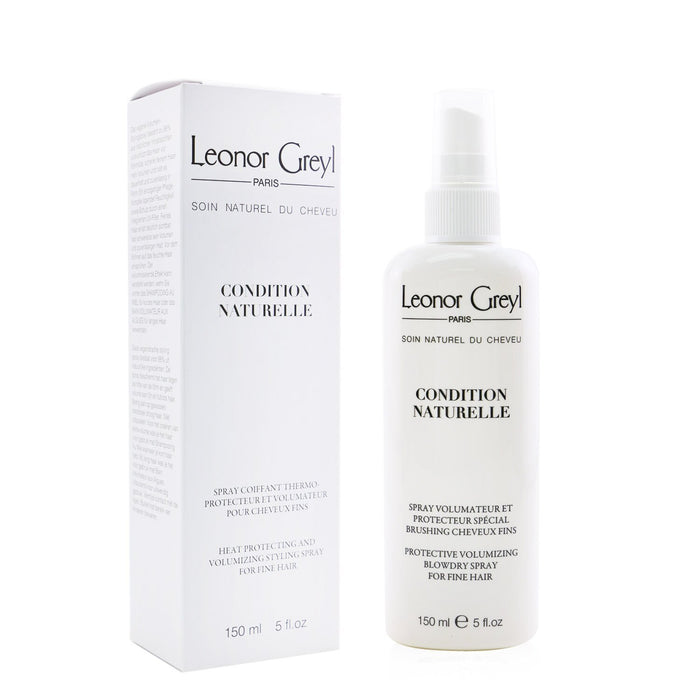 Spray termoprotector pentru păr Leonor Greyl Condition Naturelle, volumizant, pentru păr fin, 150 ml