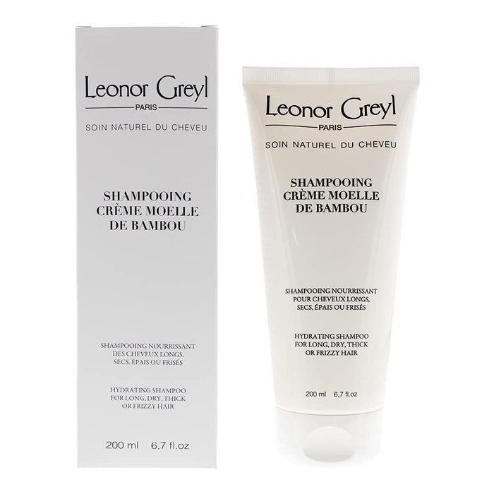 Șampon Leonor Greyl Moelle De Bambou, hrănitor, hidratant, pentru păr lung, uscat, gros sau rebel, 200 ml
