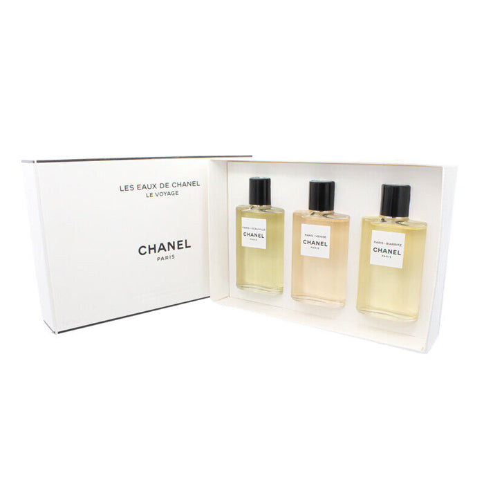 Set Chanel Les Eaux De Chanel, pentru femei: apă de toaletă Paris–Deauville 30 ml + Paris–Venise 30 ml + Paris–Biarritz 30 ml