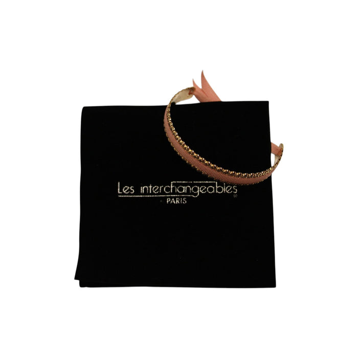 Brățară Les Interchangeables Friendship Bracelets, maro și auriu