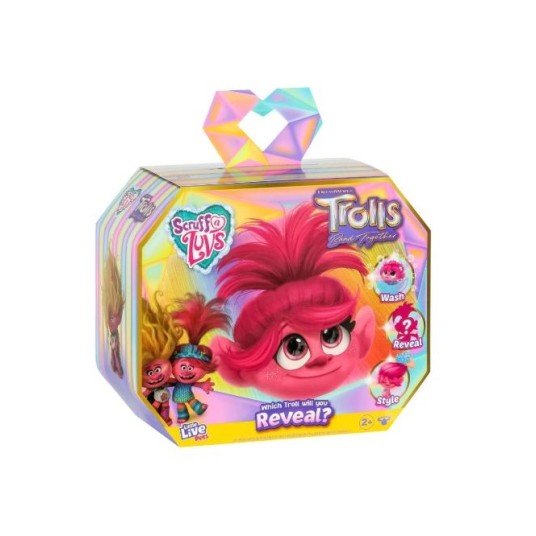 Figurină surpriză Moose Little Live Pets Trolls Scruff-a-Luvs, 2+ ani
