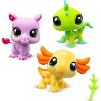 Set de figurine Hasbro LPS Wild Vibes, 3 figurine