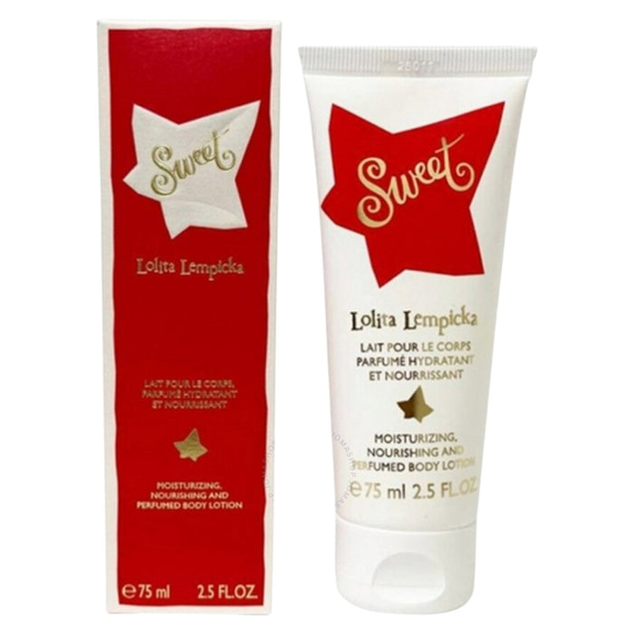 Loțiune de corp Lolita Lempicka Sweet, hidratantă, hrănitoare, parfumată, 75 ml