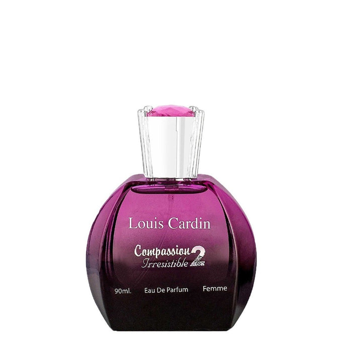 Apă de parfum Louis Cardin Compassion 2 Irresistible, pentru femei, 90 ml