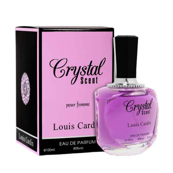 Apă de parfum Louis Cardin Crystal Scent, pentru femei, 100 ml