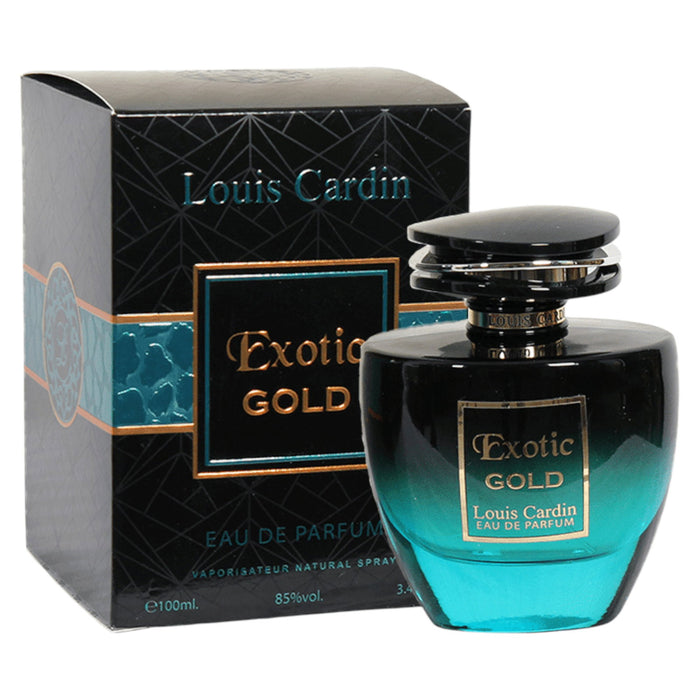 Apă de parfum Louis Cardin Exotic Gold, unisex, 100 ml