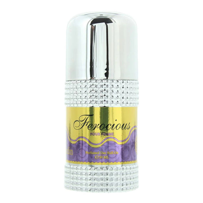 Deodorant roll-on Louis Cardin Ferocious Rosse, parfumat, pentru femei, 50 ml