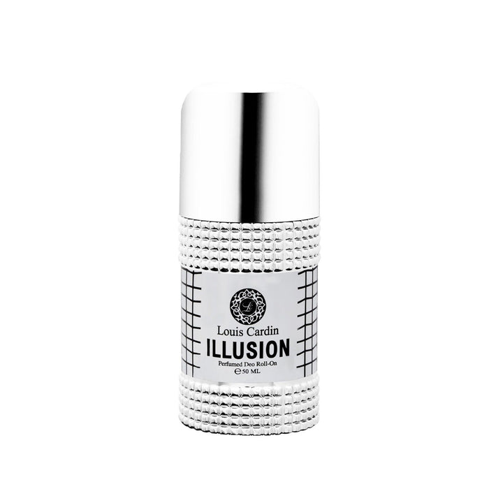 Deodorant roll-on Louis Cardin Illusion, unisex, 50 ml