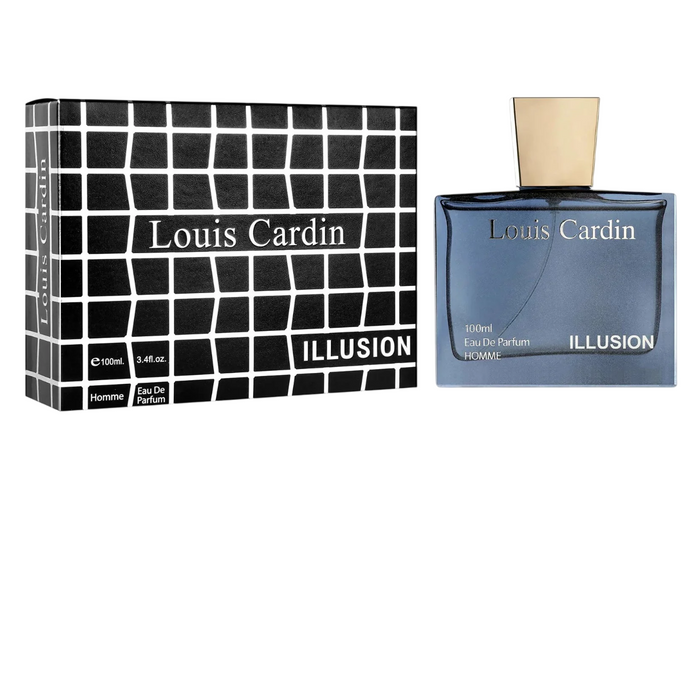 Apă de parfum Louis Cardin Illusion, pentru bărbați, 100 ml