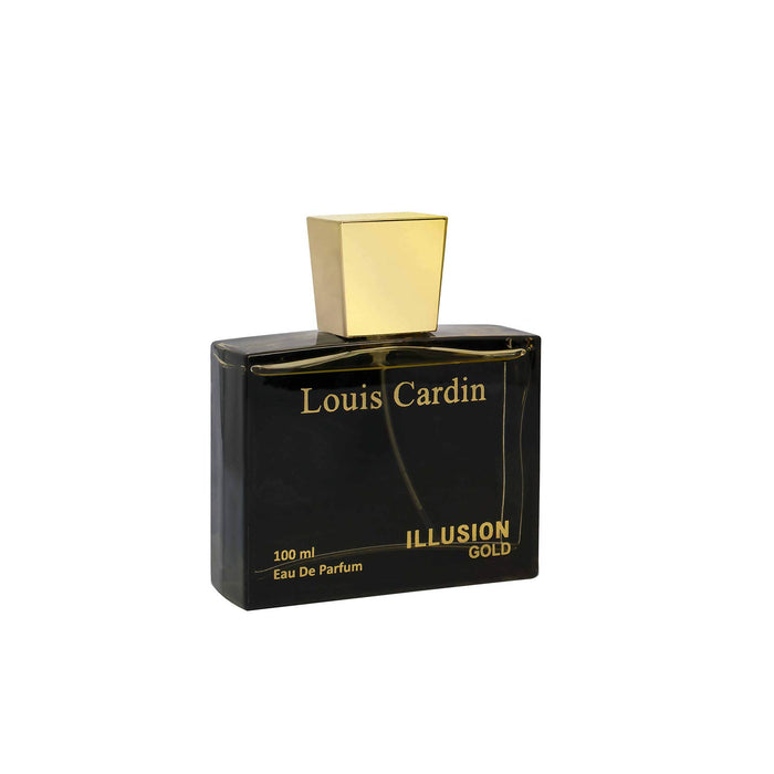 Apă de parfum Louis Cardin Illusion Gold, unisex, 100 ml