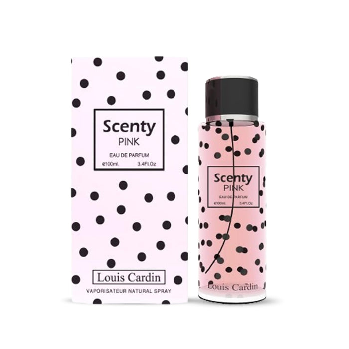 Apă de parfum Louis Cardin Scenty Pink, pentru femei, 100 ml