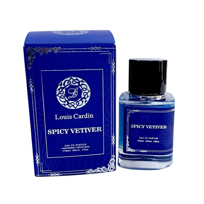 Apă de parfum Louis Cardin Spicy Vetiver, unisex, 100 ml