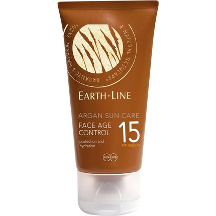 Earth-Line Argan Biosun Face Age SPF15, Cremă solară facială, 40ml