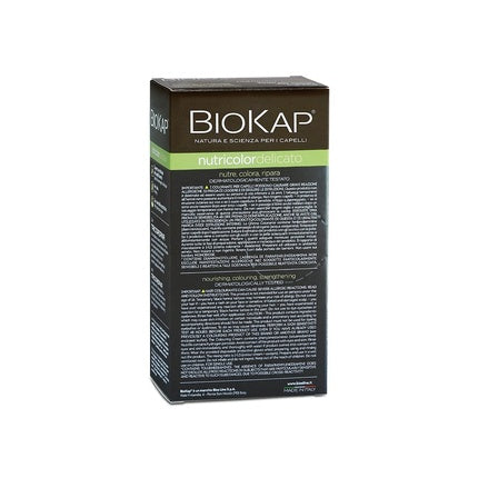 Biokap Nutricolor Delicato 400, Vopsea de păr, Natural Chestnut, 140 ml