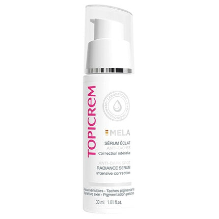 Serum facial Topicrem Mela Booster împotriva petelor pigmentare, 30 ml