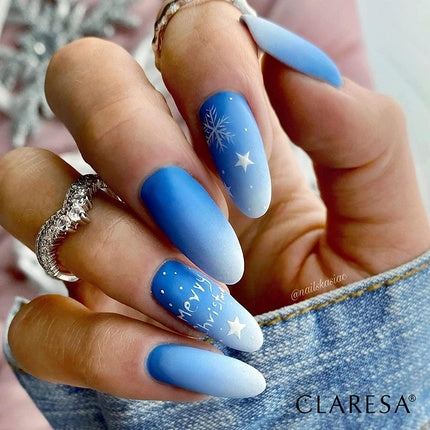 Gel Polish Claresa - UV LED Nail Polish Collection Hybrid Manicure Soak Off, Albastru, 5ml