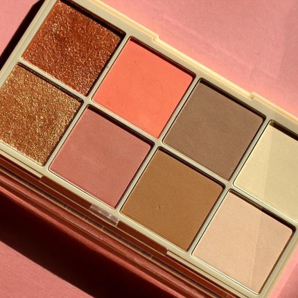 Paletă Machiaj Technic Light & Bright pentru Conturare, Blush și Iluminare