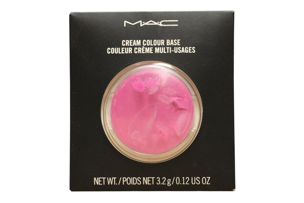 Fard de obraz cremos MAC Cream Colour Base, finisaj natural, nuanța Madly Magenta, reumplere, 3.2 g