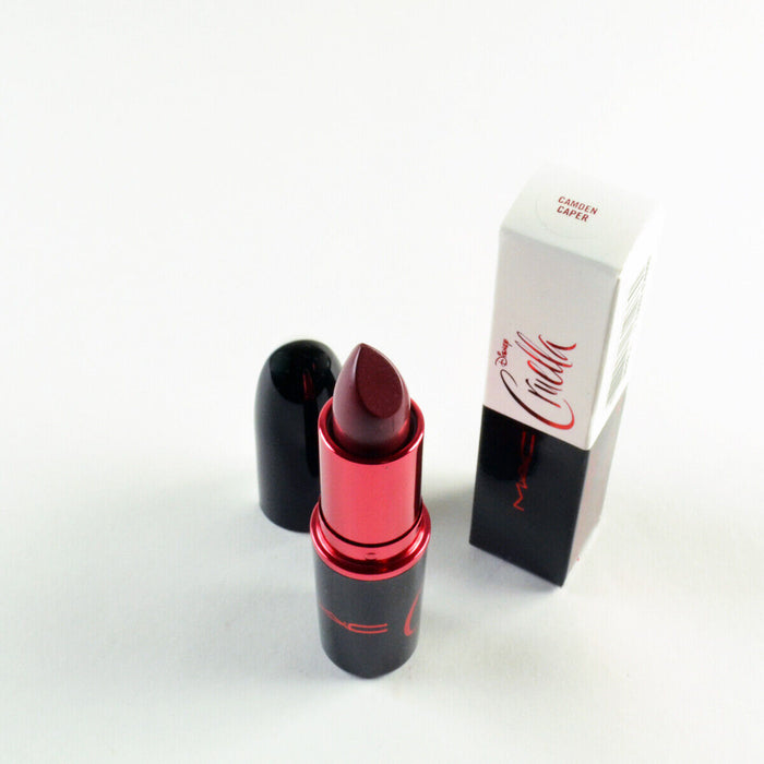 Ruj cremos MAC Disney Cruella, mat, nuanța Camden Caper, 3 g