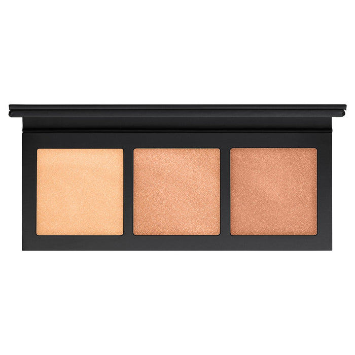 Paletă de fard de obraz și iluminator MAC Hyper Real Glow, Gold Coasting, 13,5 g