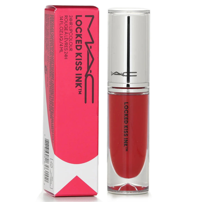 Ruj lichid MAC Locked Kiss 24HR, nuanța 85 Poncy, 4 ml