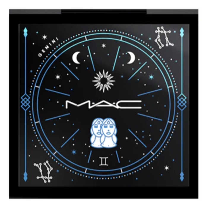 Paletă goală de machiaj MAC Pro Colour, Gemeni, cu 4 compartimente